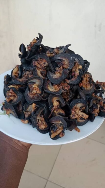Oven dried snail